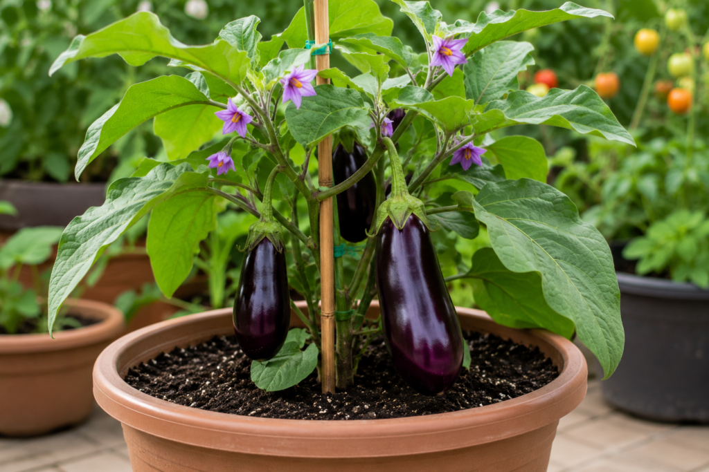 cómo cultivar berenjenas en casa