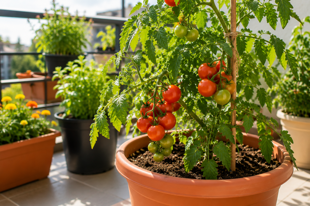 Cómo cultivar tomates en macetas