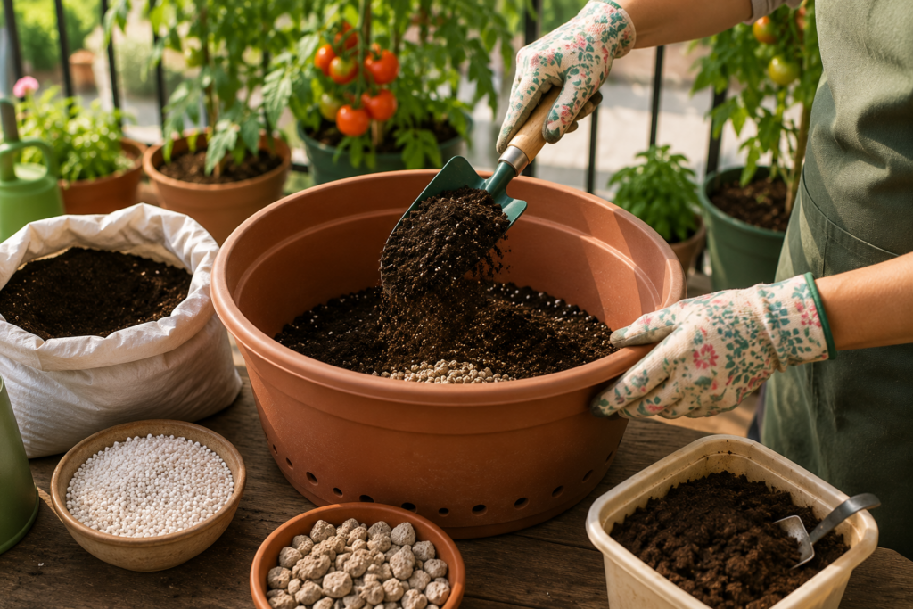 Cómo cultivar tomates en macetas