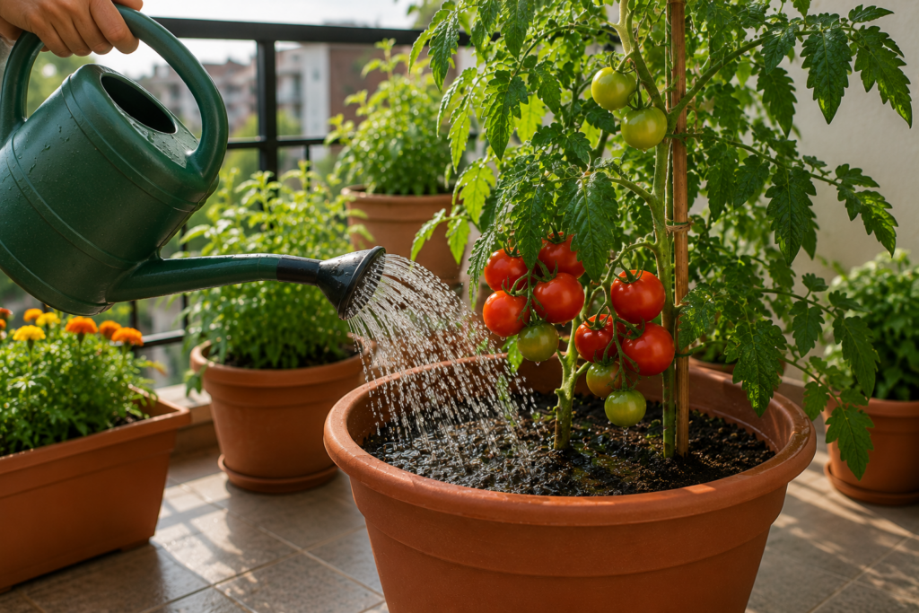 Cómo cultivar tomates en macetas