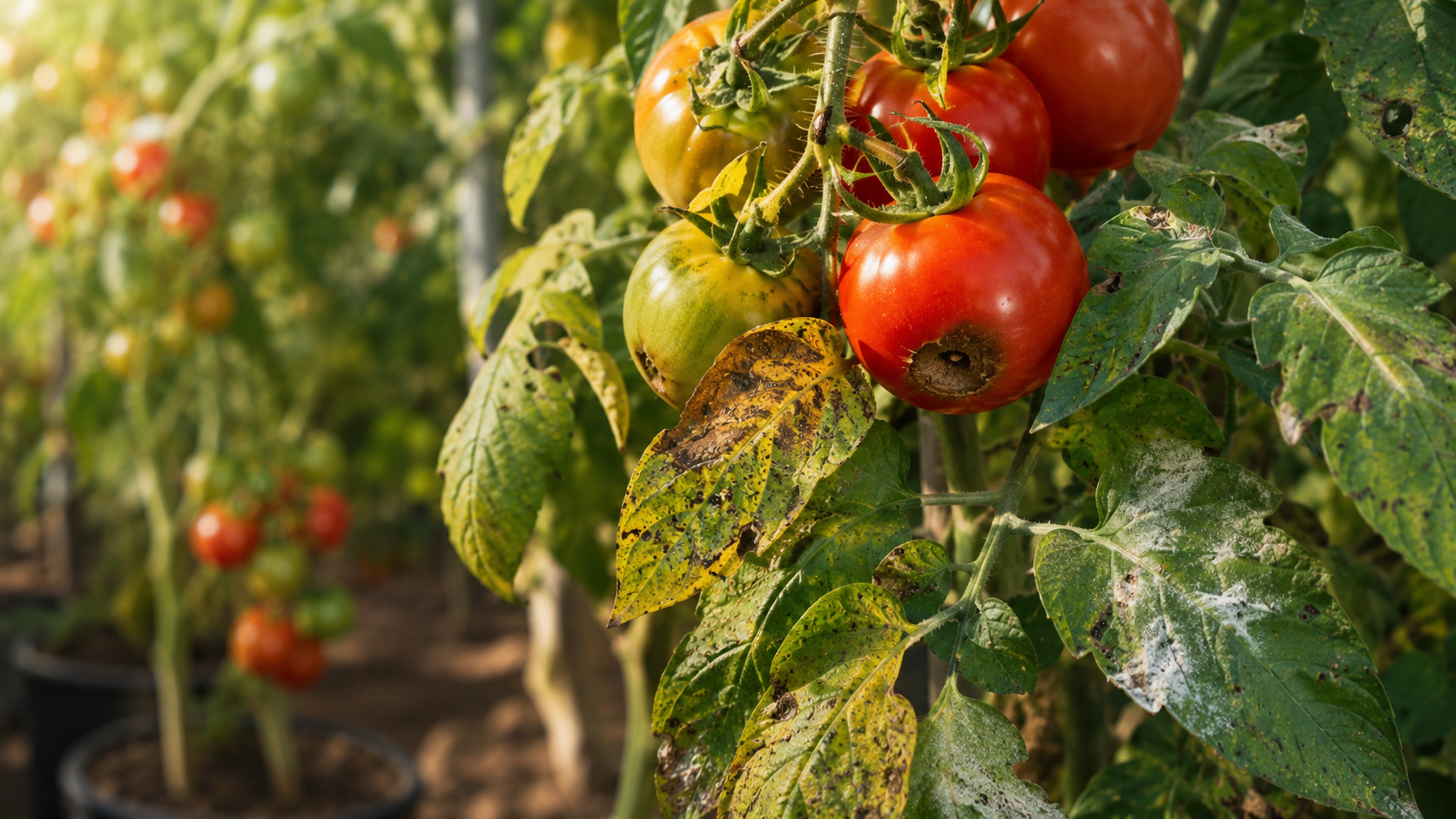 Enfermedades del tomate: cómo identificarlas, prevenirlas y tratarlas paso a paso