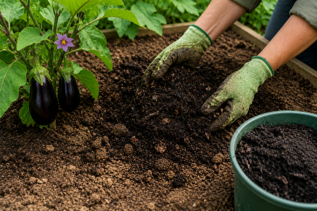 cómo fertilizar las berenjenas