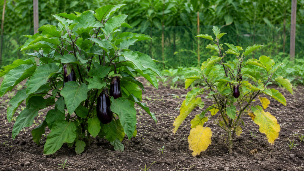 cómo fertilizar las berenjenas