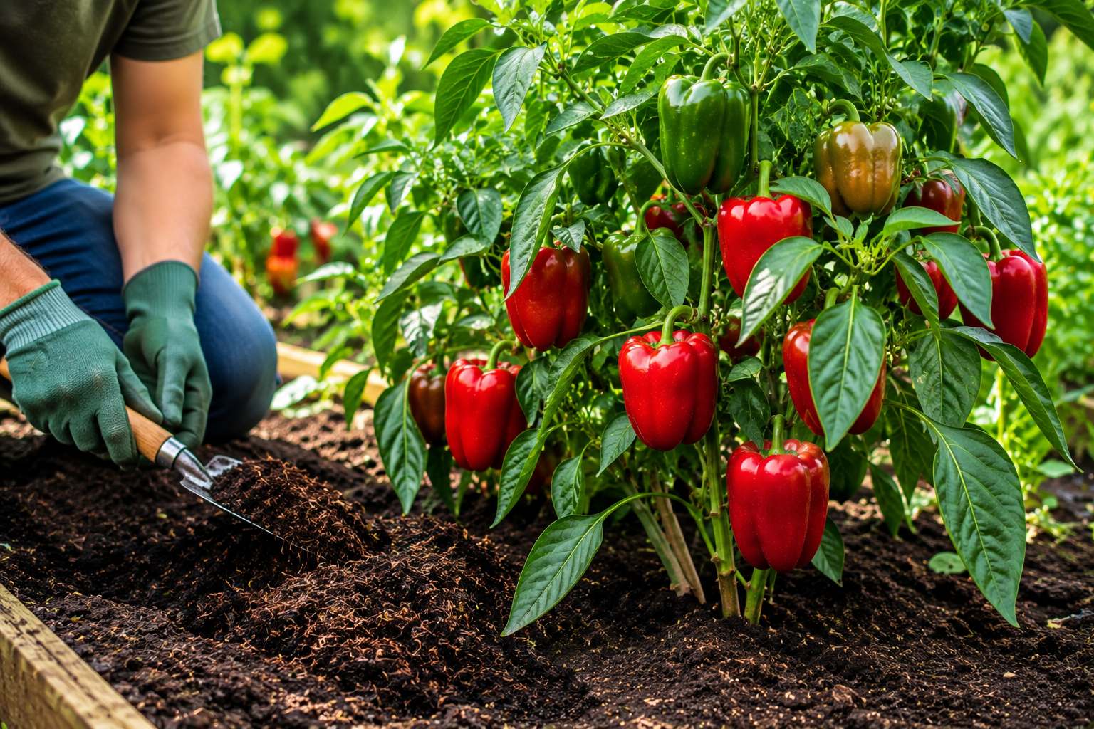 Cómo abonar los pimientos para obtener una mejor cosecha: guía completa de fertilización