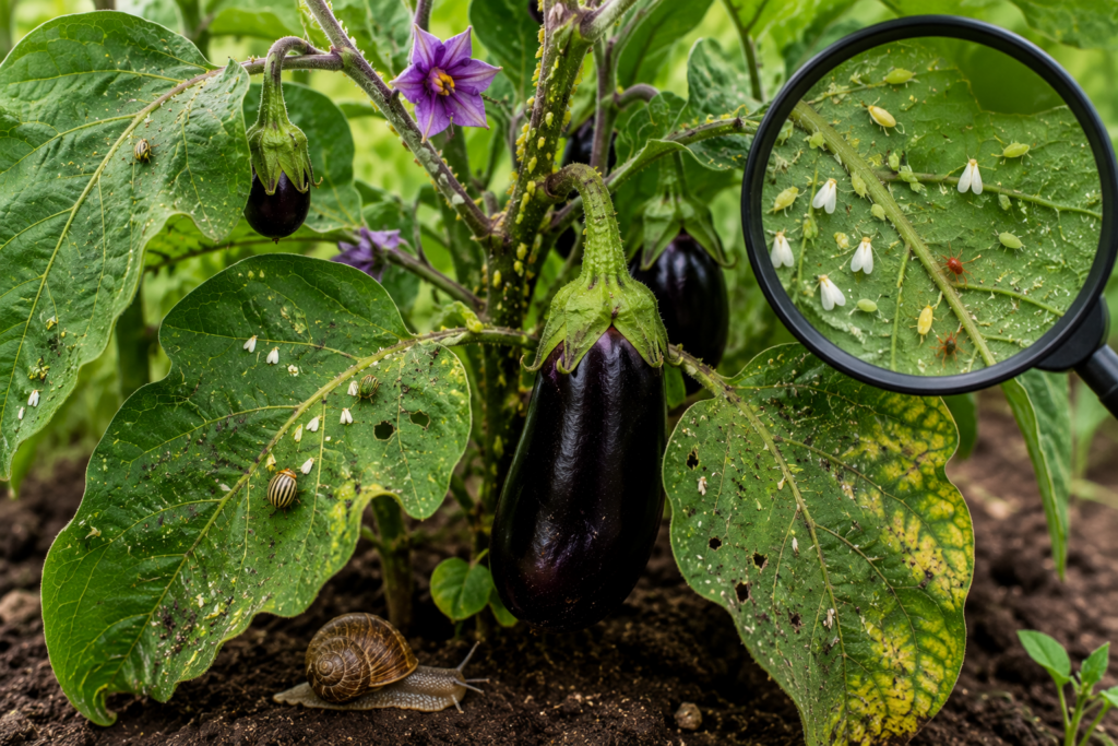 cómo cultivar berenjenas en casa