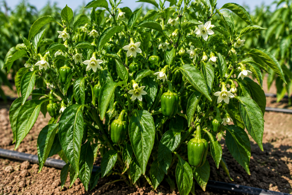 por qué se caen las flores del pimiento