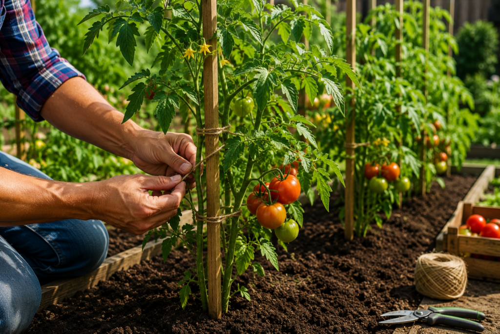 Cómo cultivar tomates en casa