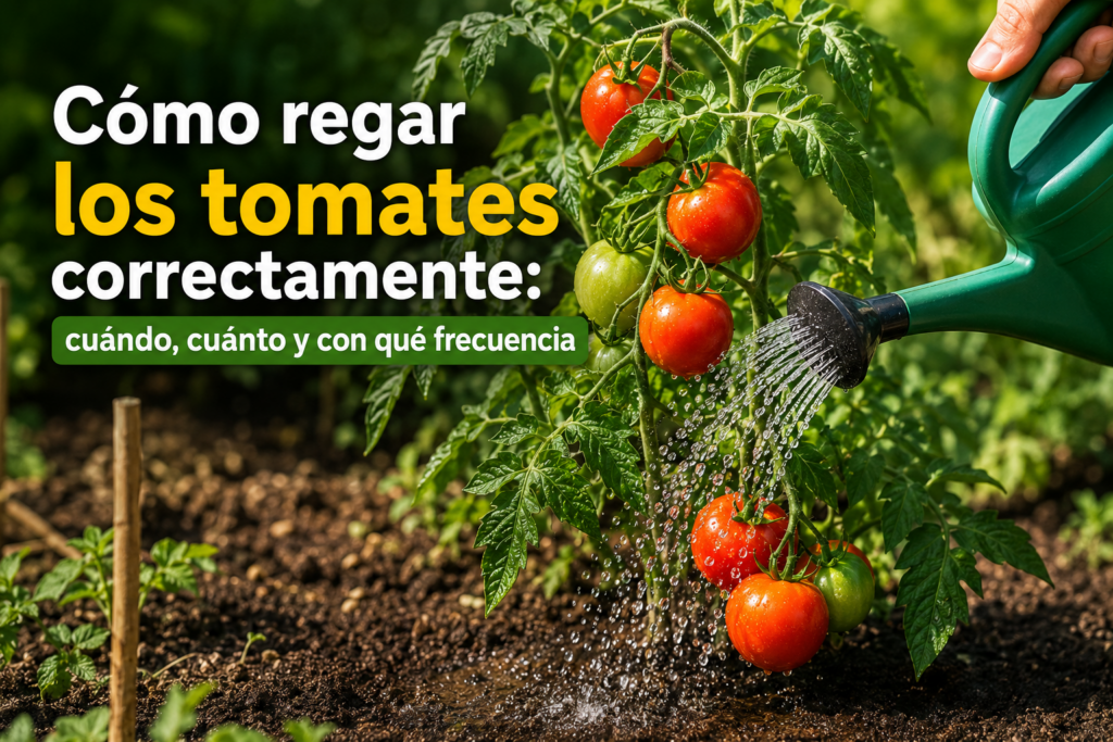 Cómo regar los tomates correctamente