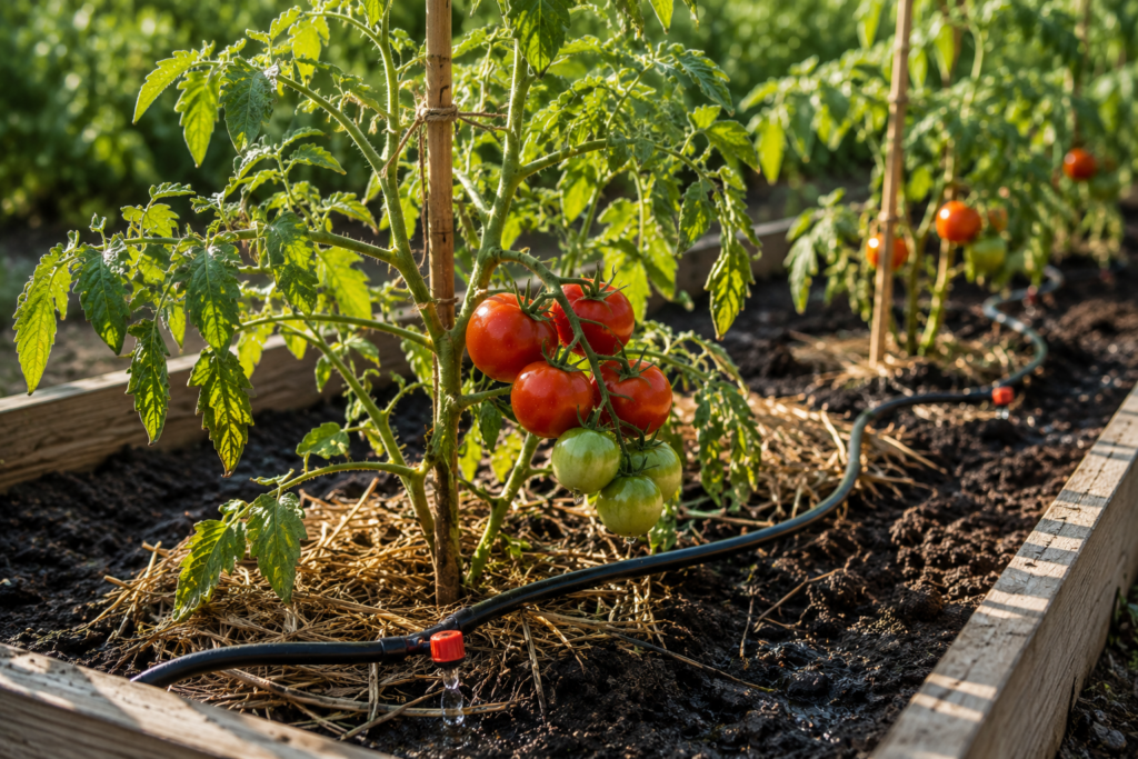 Cómo regar los tomates correctamente