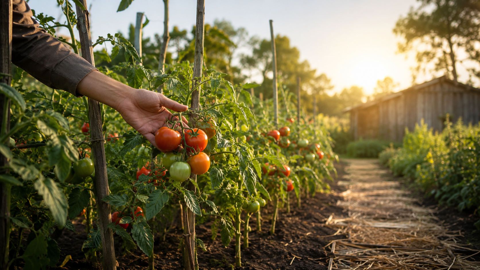 Cuándo cosechar los tomates: guía para recogerlos en el momento perfecto