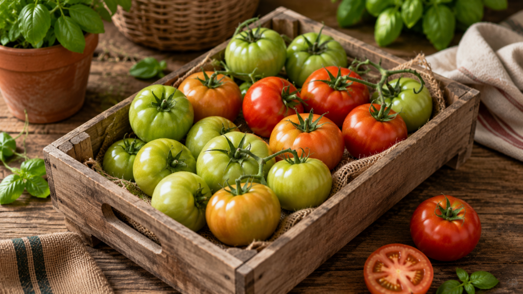 cuándo cosechar los tomates