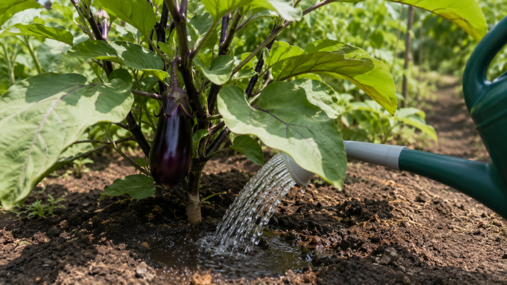 cómo cultivar berenjenas en casa