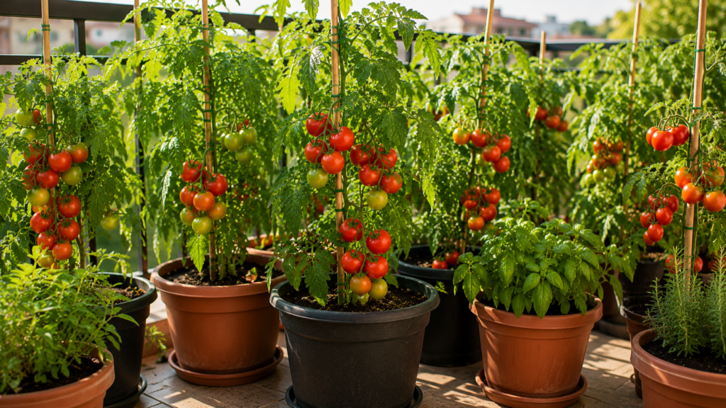 Cómo cultivar tomates en macetas