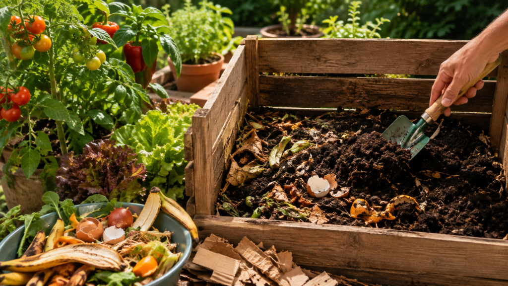 cómo hacer compost casero