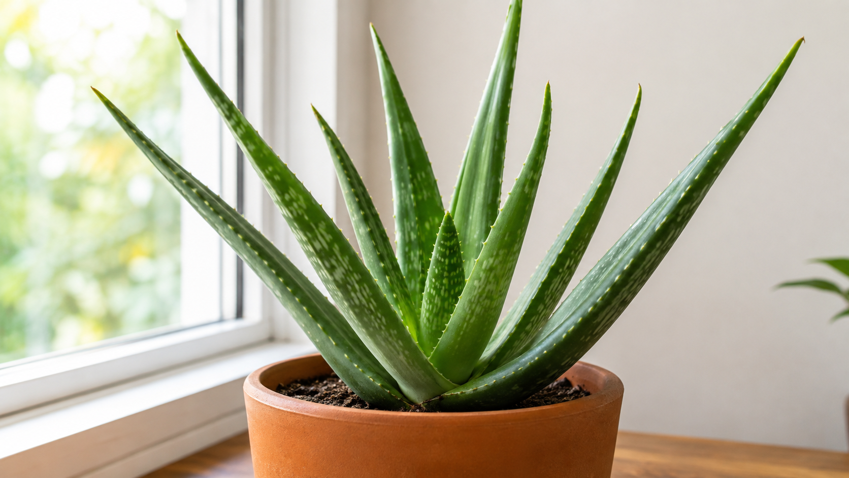 Comparación visual de una planta de interior antes de decidir si necesita agua