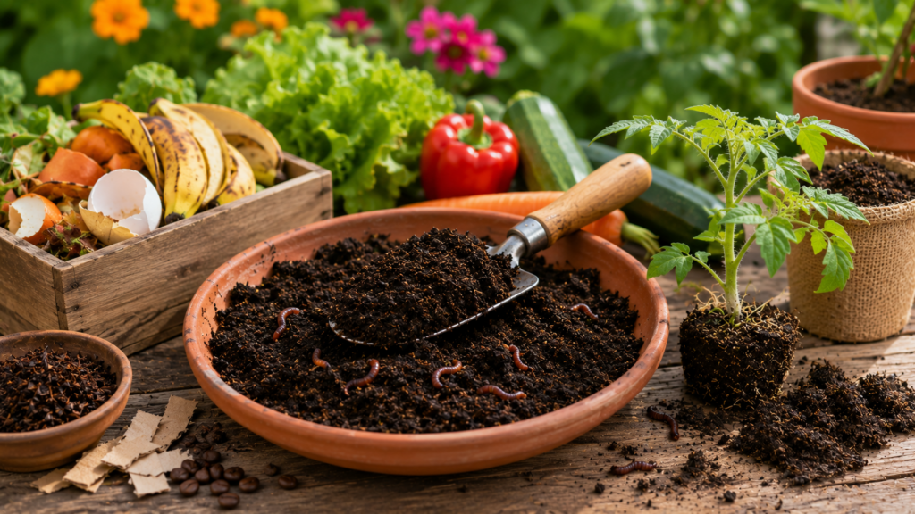 Materiales necesarios para hacer humus de lombriz en casa