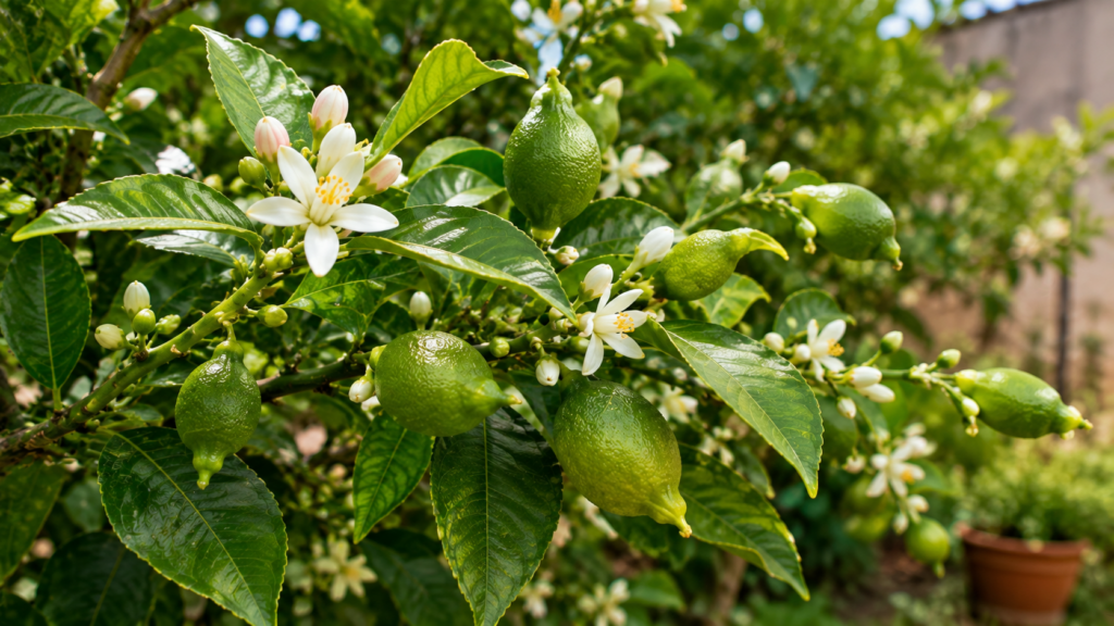 limonero no da frutos