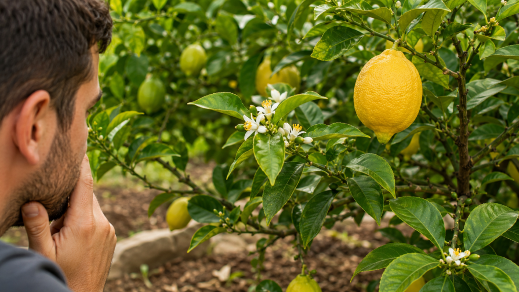 limonero no da frutos