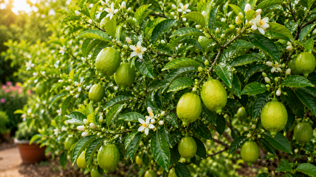 limonero no da frutos